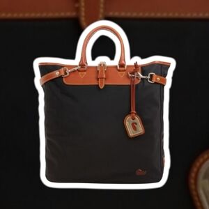 (Vintage) DOONEY & BOURKE® Nylon Editors Tote Bag - Black